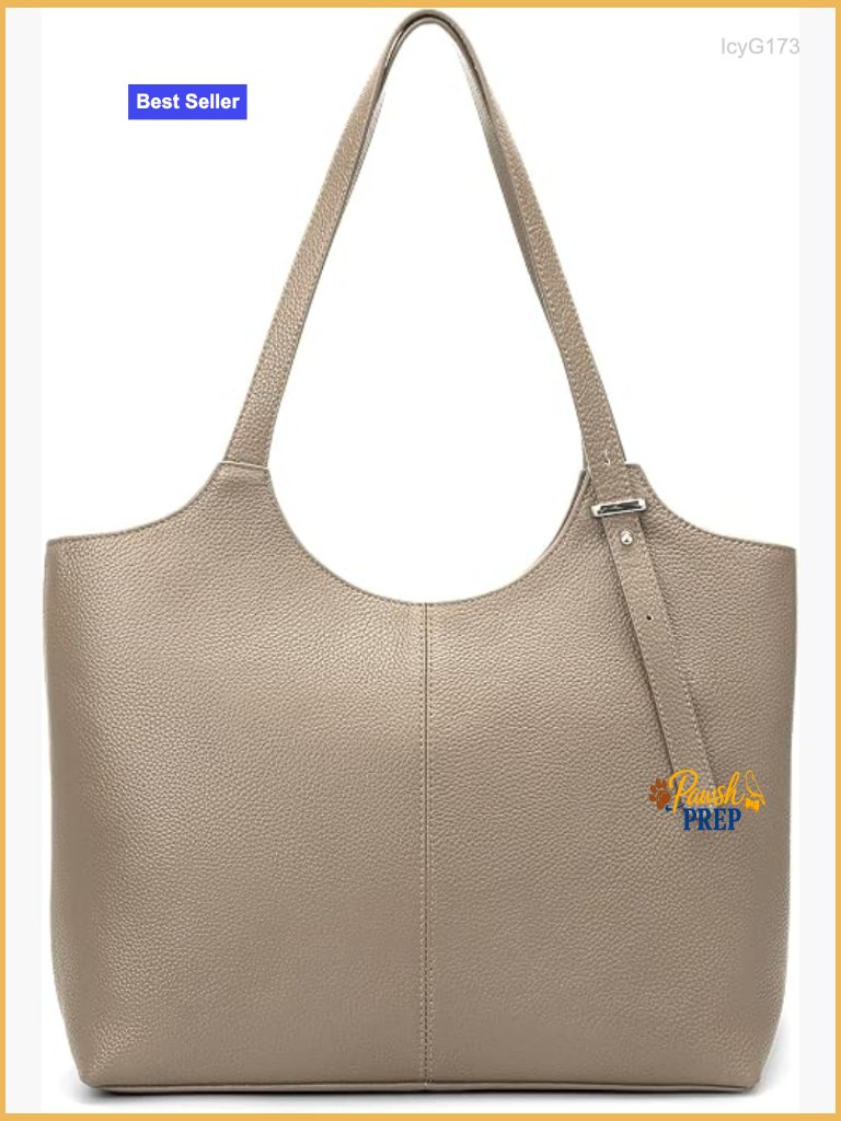 Genuine Leather Tote Bag Satchel Purse Adjustable Strap